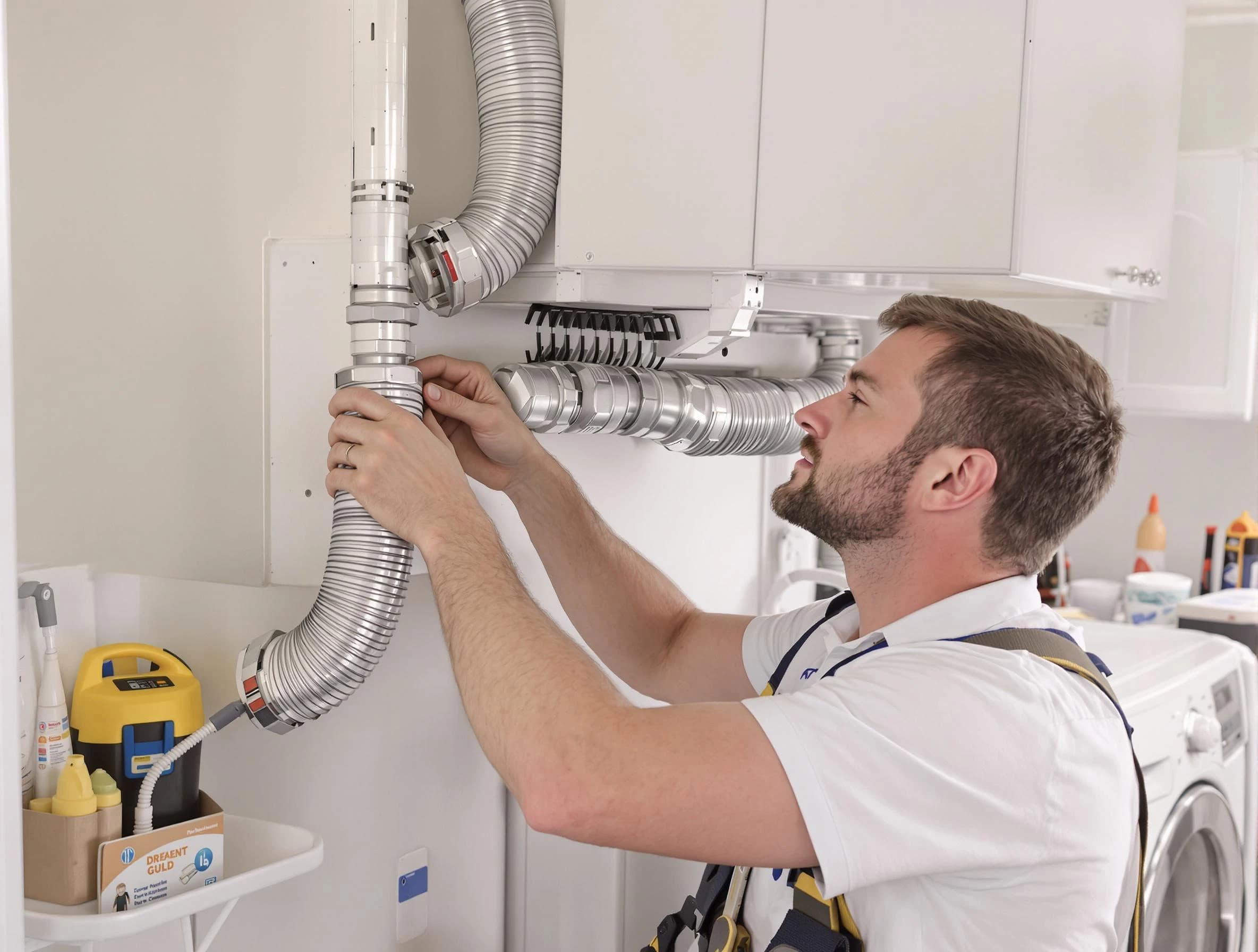 Professional dryer vent repair and installation by Ogden Dryer Vent Cleaning in Ogden