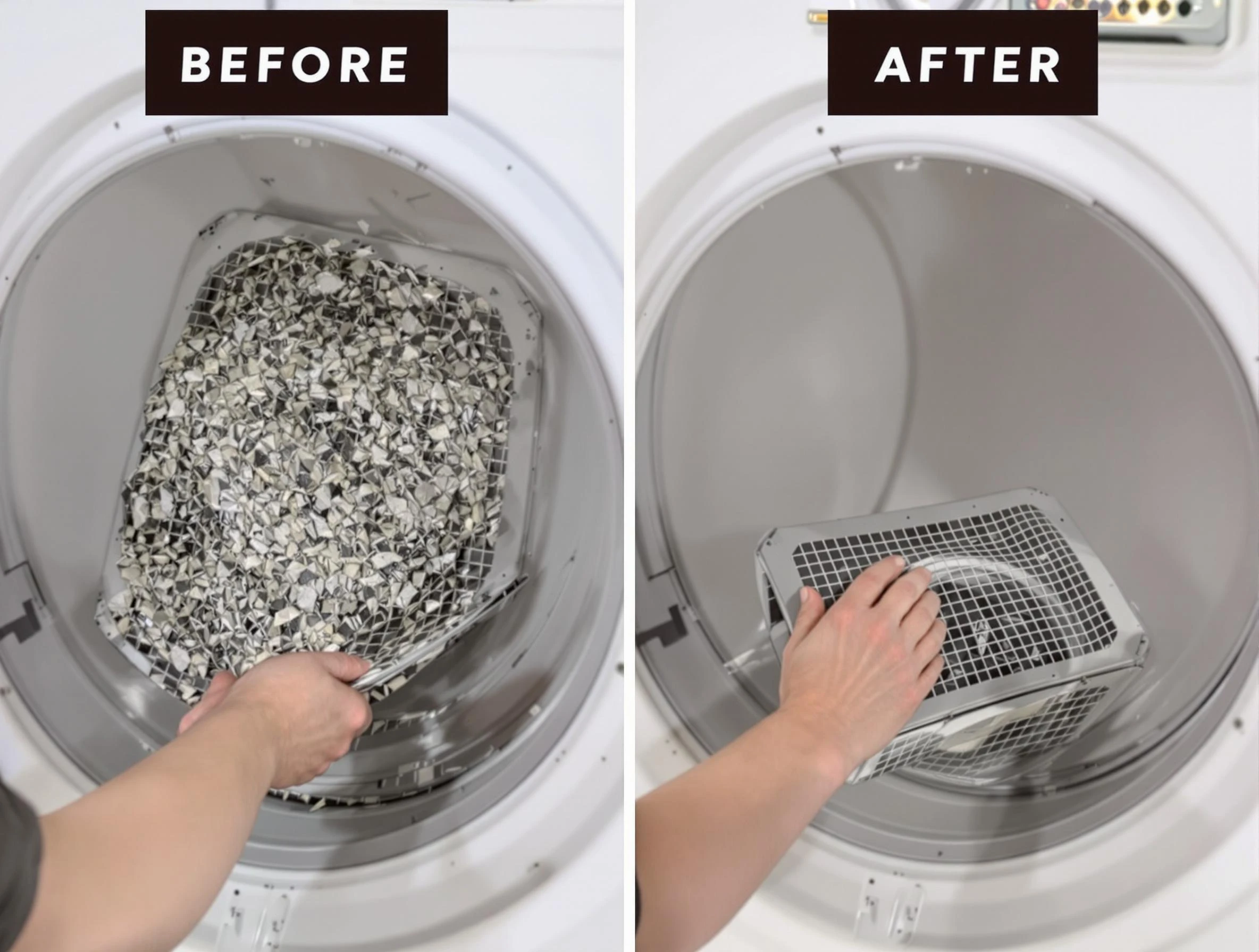 Professional lint trap cleaning by Ogden Dryer Vent Cleaning in Ogden