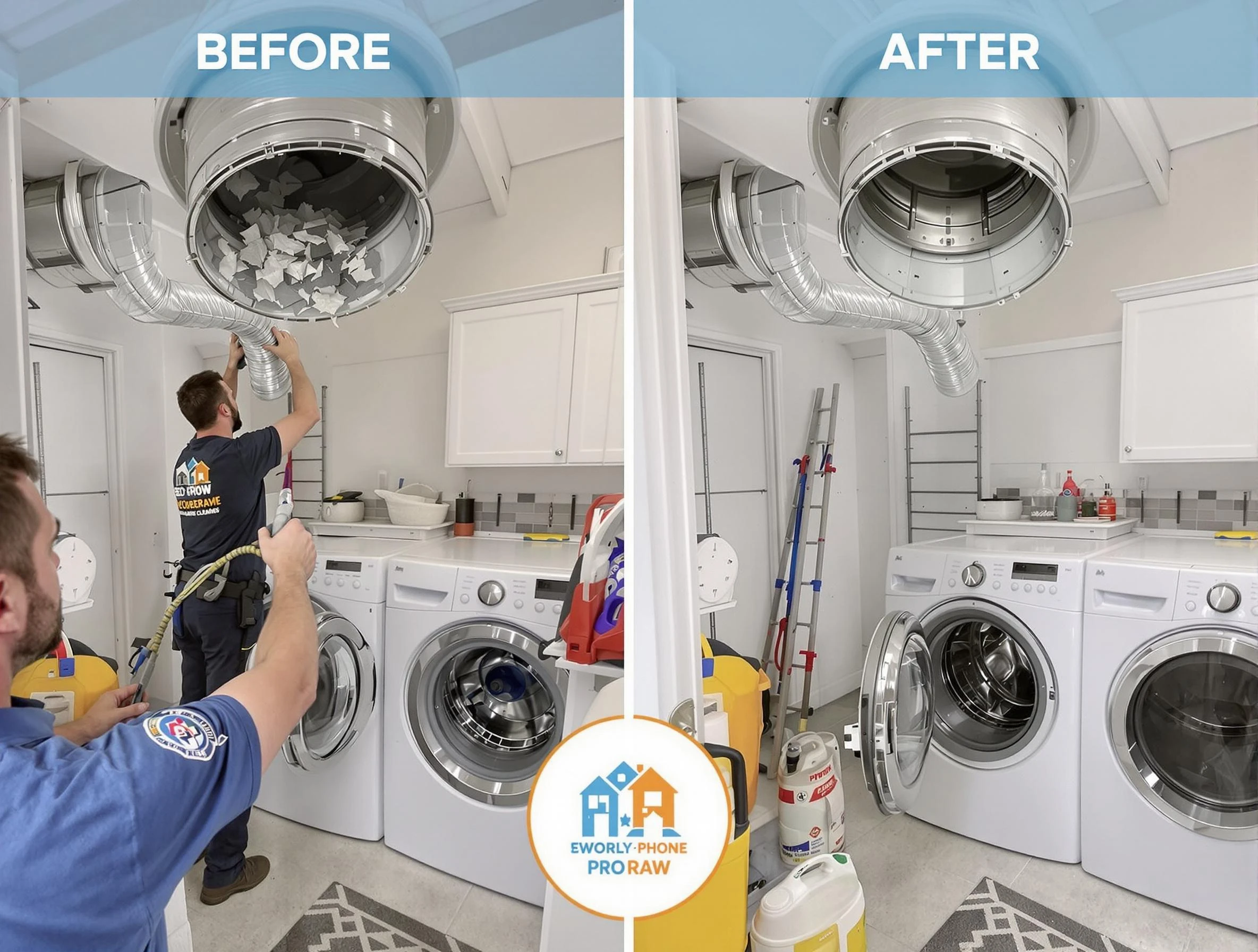 Residential dryer vent cleaning by Ogden Dryer Vent Cleaning in Ogden
